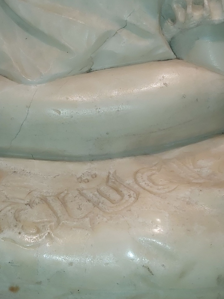 Extra image 2 - 1 statue en marbre blanc. "Gluck" de G.Biagiotti.