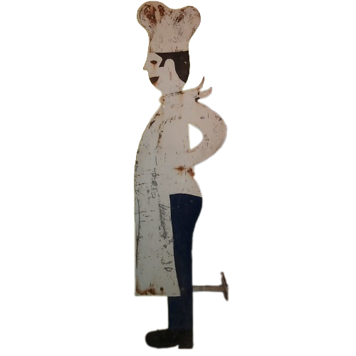 Extra image 2 - Ancienne enseigne de restaurant.