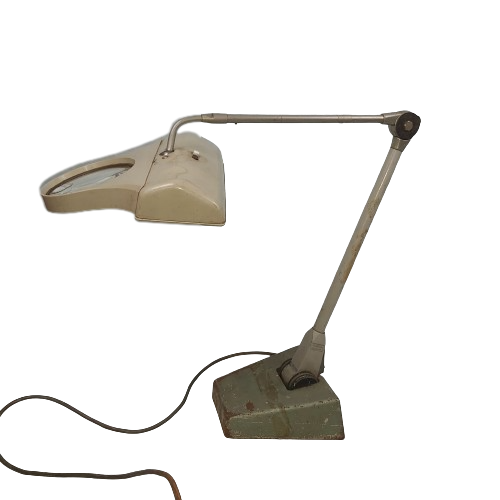 Extra image 5 - Ancienne lampe d'atelier grossissante.