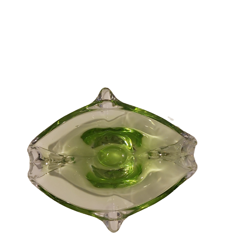 Extra image 2 - Coupe a fruit en cristal val st-Lambert.