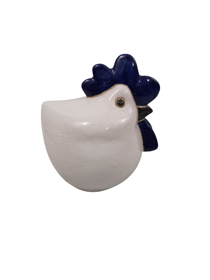 Extra image 4 - Craquelé en céramique poule.