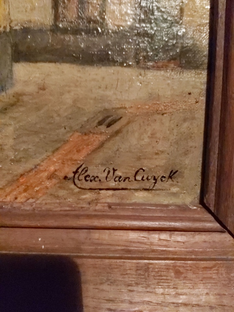 Extra image 2 - Huile sur toile : Alex van Cuyck.