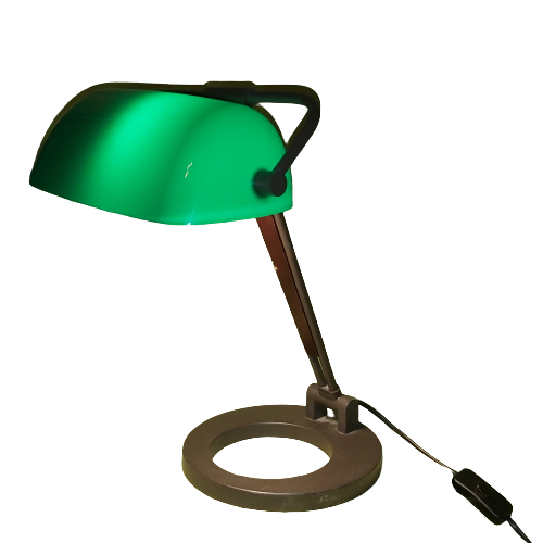 Extra image 2 - Lampe de banquier art deco.