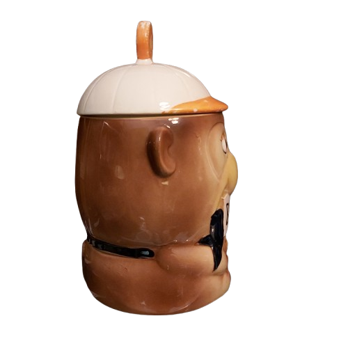 Extra image 4 - Pot à biscuit japonais en forme de singe.