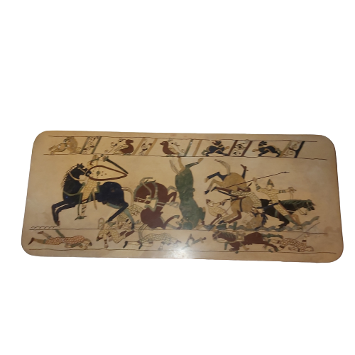 Extra image 2 - Table basse en pierre et bronze.