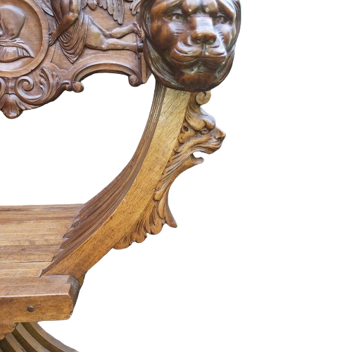 Extra image 4 - chaise savonarole XVIIeme.