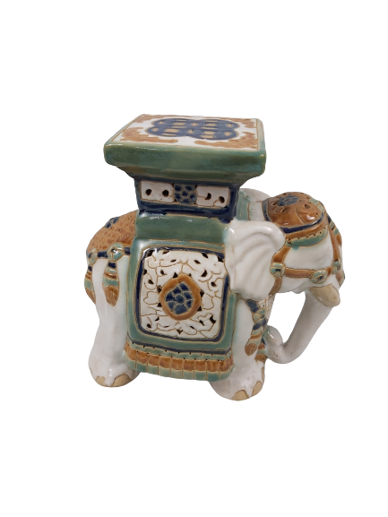 Extra image 5 - Éléphant en faïence.