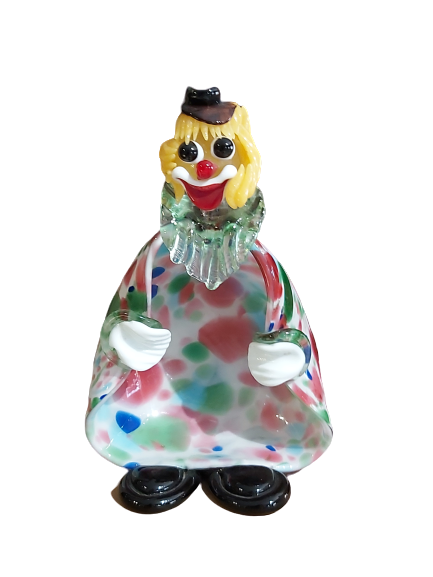 Murano : clown cendrier.