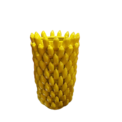 Vase bannanes en faïence italienne des années 60.