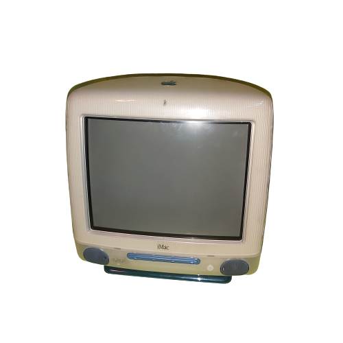 Apple imac g3 modèle blueberry.