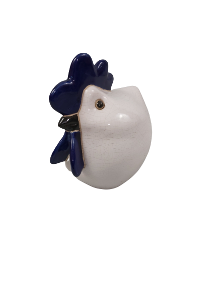 Craquelé en céramique poule.