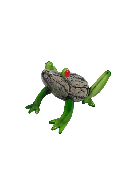 Grenouille en verre de Murano.